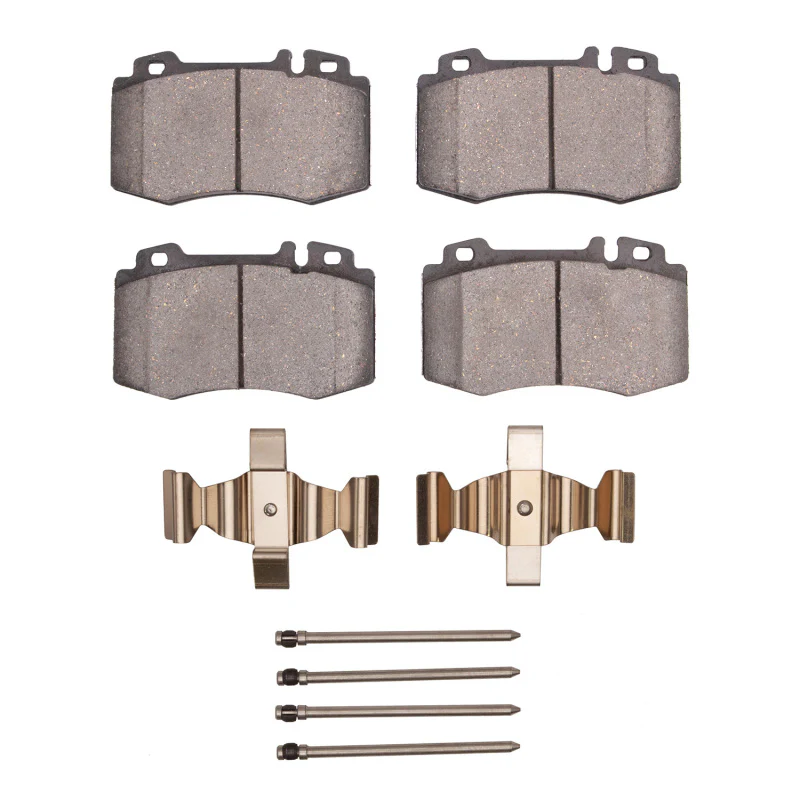 R1 07-13 Mercedes-Benz E550 Front Euro Ceramic Pads & Hardware Kit