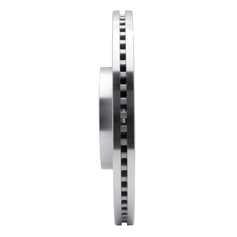 R1 07-15 Ford Edge Front Left Drilled & Slotted Silver Brake Rotor - Image 5