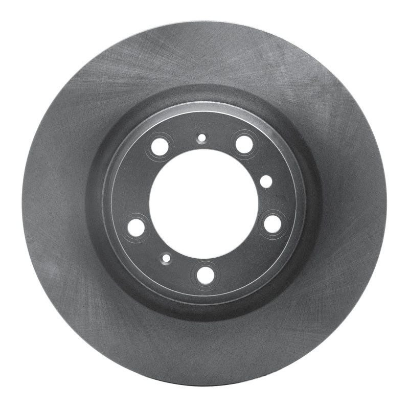R1 07-16 Porsche Panamera Right Rear Drilled & Slotted Silver Brake Rotor