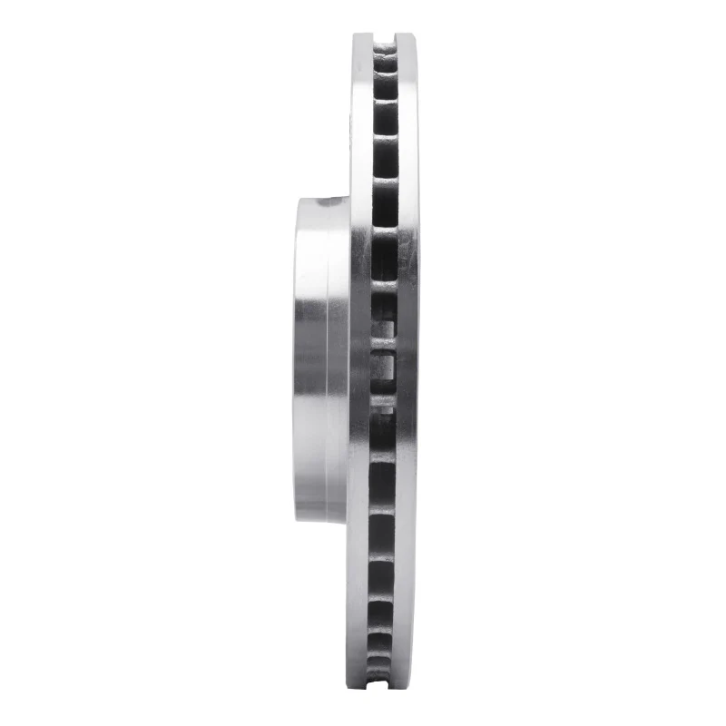 R1 07-18 Land Rover Range Rover Evoque Front Left Drilled & Slotted Silver Brake Rotor - Image 4