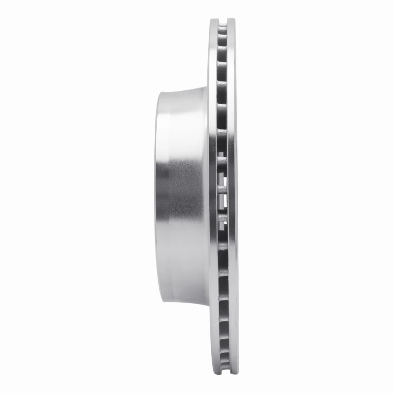 R1 08-10 Chevrolet COBALT Rear Right Drilled & Slotted Silver Brake Rotor - Image 2