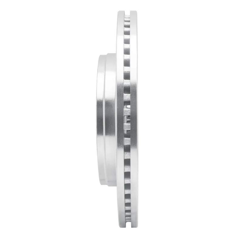 R1 08-12 Jeep J8 Front Right Drilled & Slotted Silver Brake Rotor - Image 4
