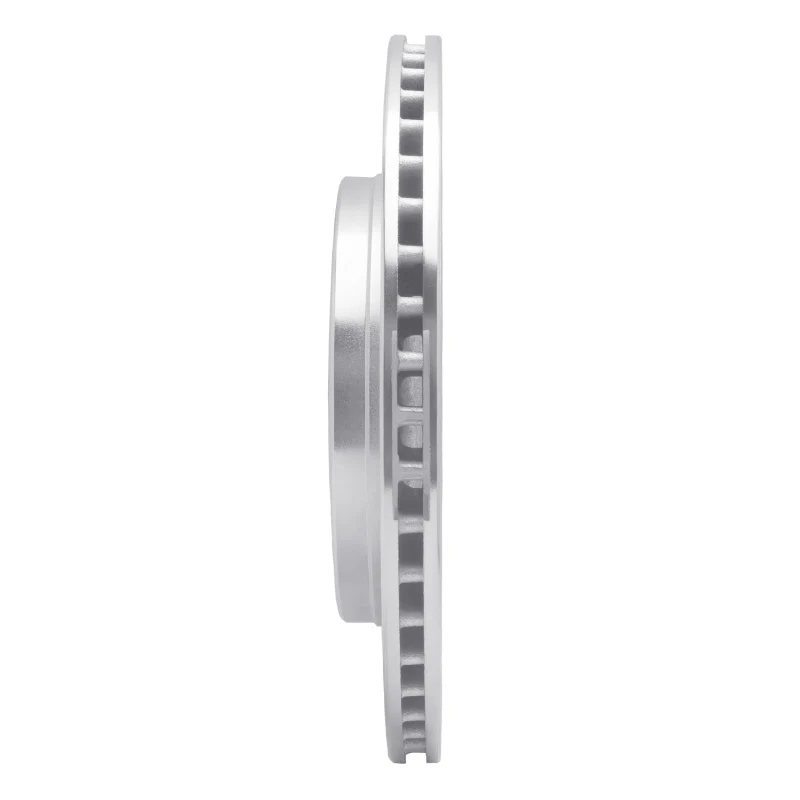 R1 08-14 Cadillac CTS Rear Right Drilled & Slotted Silver Brake Rotor - Image 5
