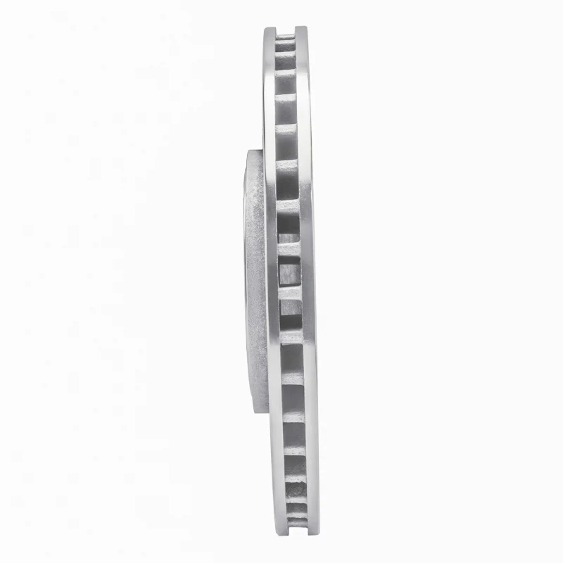 R1 08-14 Chrysler 200 Front Right Drilled & Slotted Silver Brake Rotor - Image 2