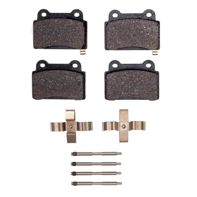 R1 08-15 Mitsubishi Lancer Rear Euro Ceramic Pads & Hardware Kit
