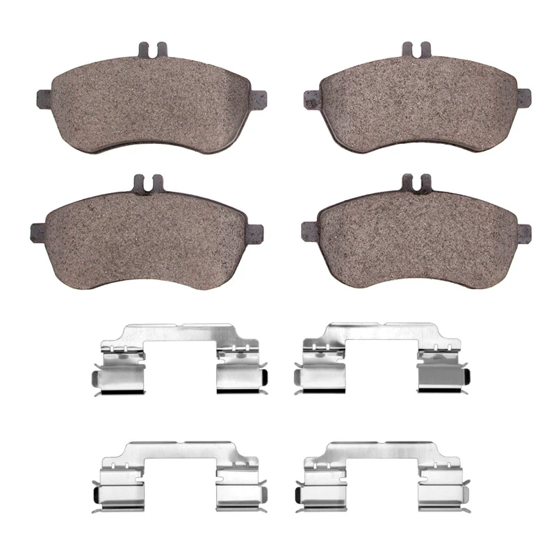 R1 08-16 Mercedes-Benz C300 Sedan Front Euro Ceramic Brake Pads & Hardware Kit