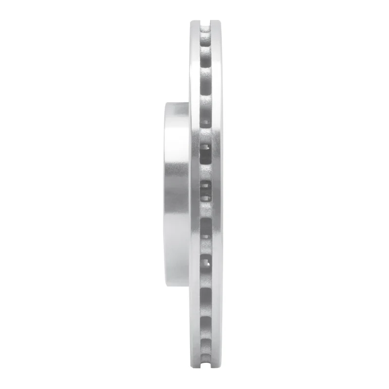 R1 09-19 Dodge Vision (Mexico) Front Right Drilled & Slotted Silver Brake Rotor - Image 3