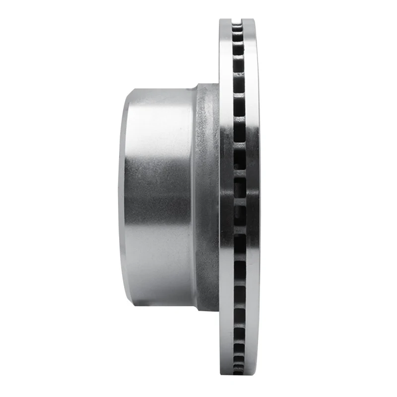 R1 09-25 Dodge Ram 4000 (Mexico) Rear Left Drilled & Slotted Silver Brake Rotor - Image 2