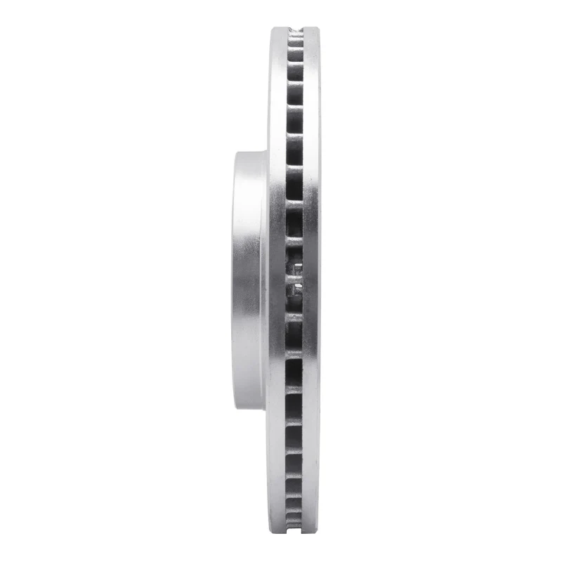 R1 10-13 Hyundai SANTA FE Front Right Drilled & Slotted Silver Brake Rotor - Image 4