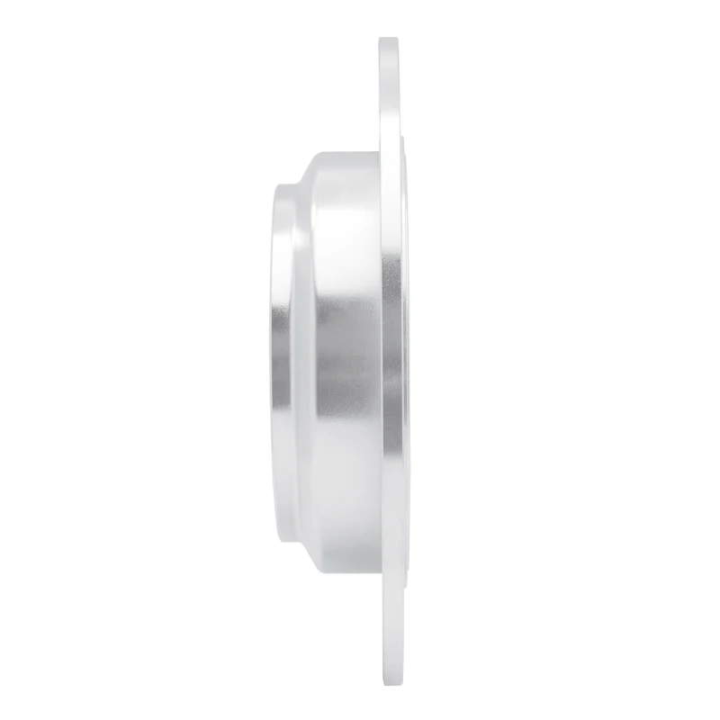 R1 10-15 Honda Crosstour Rear Right Drilled & Slotted Silver Brake Rotor - Image 4