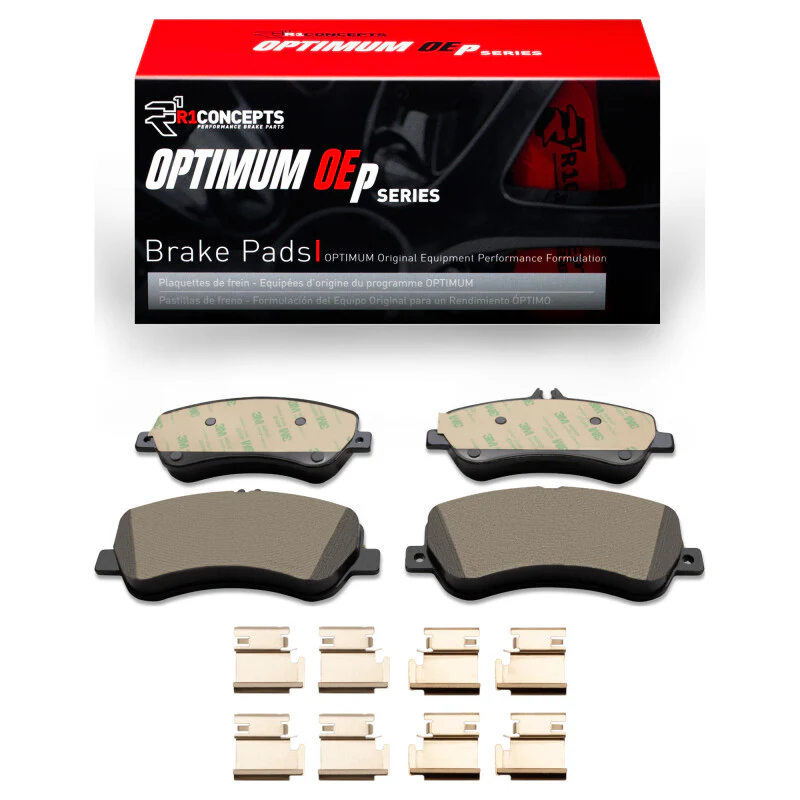 R1 10-15 Mercedes-Benz GLK350 Front Optimum OE Pads & Hardware Kit
