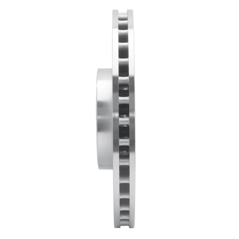 R1 10-17 Land Rover Range Rover Front Right Drilled & Slotted Silver Brake Rotor - Image 3