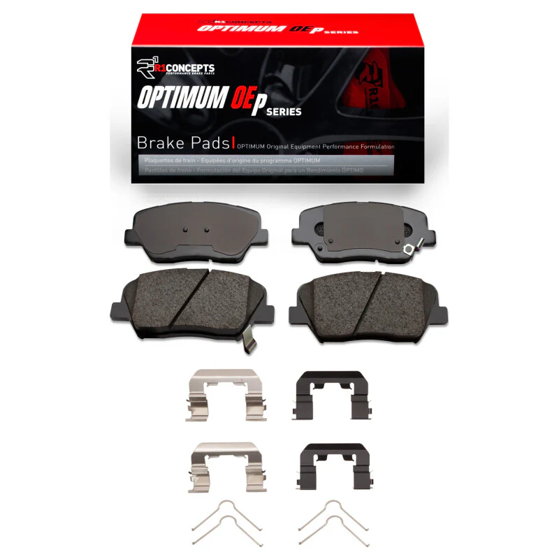 R1 10-25 Hyundai CRETA (Mexico) Front Optimum OE Brake Pads & Hardware Kit