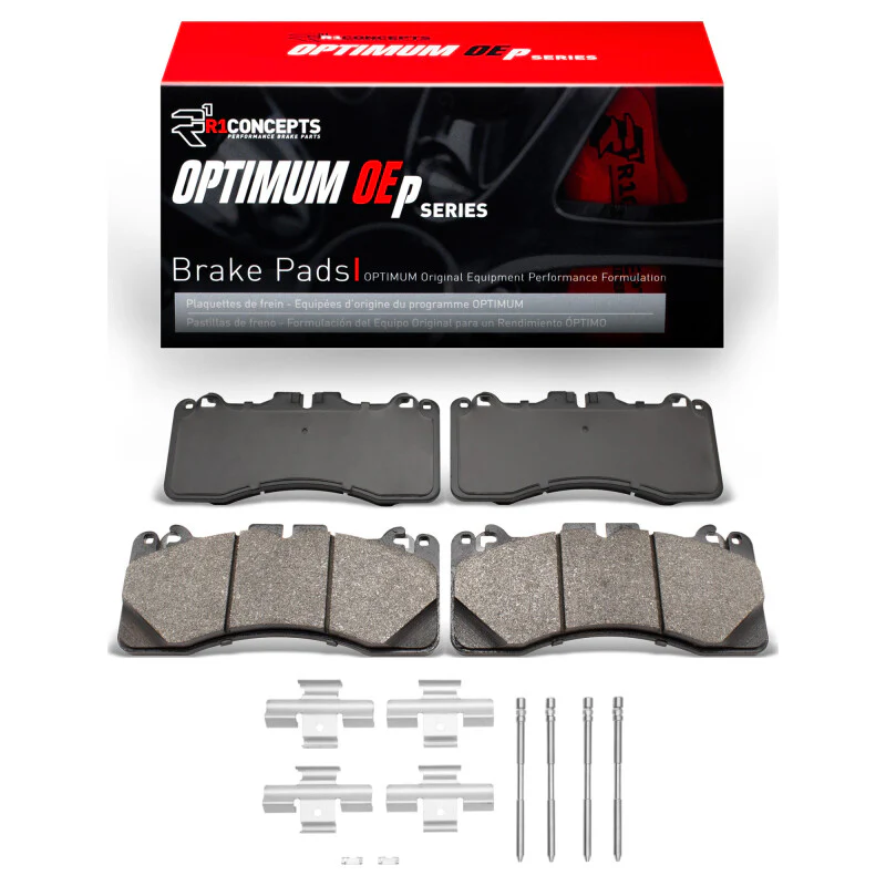 R1 10-25 Lexus GS F Front Optimum OE Pads & Hardware Kit