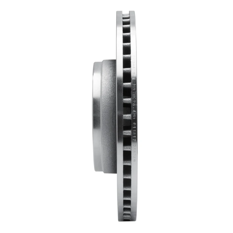 R1 11-12 Jeep Liberty Front Left Drilled & Slotted Silver Brake Rotor - Image 3