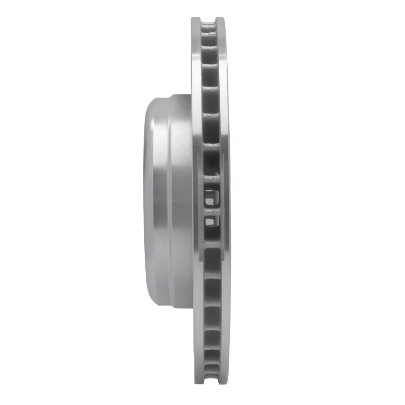 R1 11-16 BMW Z4 Front Left Drilled & Slotted Silver Brake Rotor - Image 5