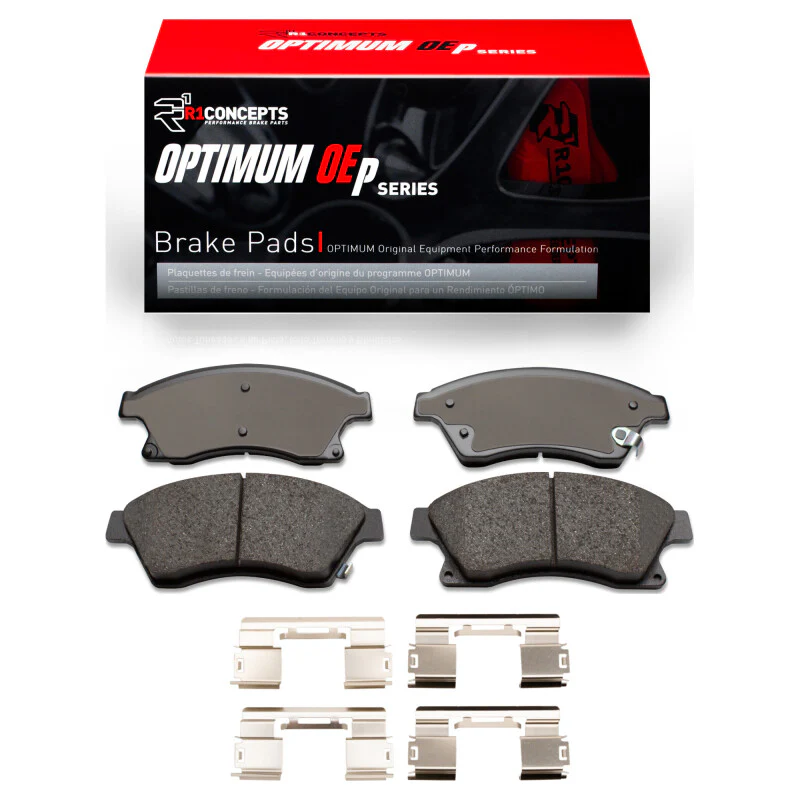 R1 11-17 Chevrolet Cruze Front Optimum OE Brake Pads & Hardware Kit