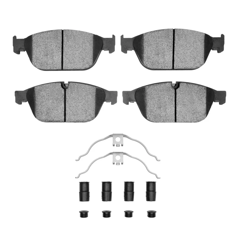R1 11-18 Audi SQ5 Front Euro Ceramic Brake Pads & Hardware Kit