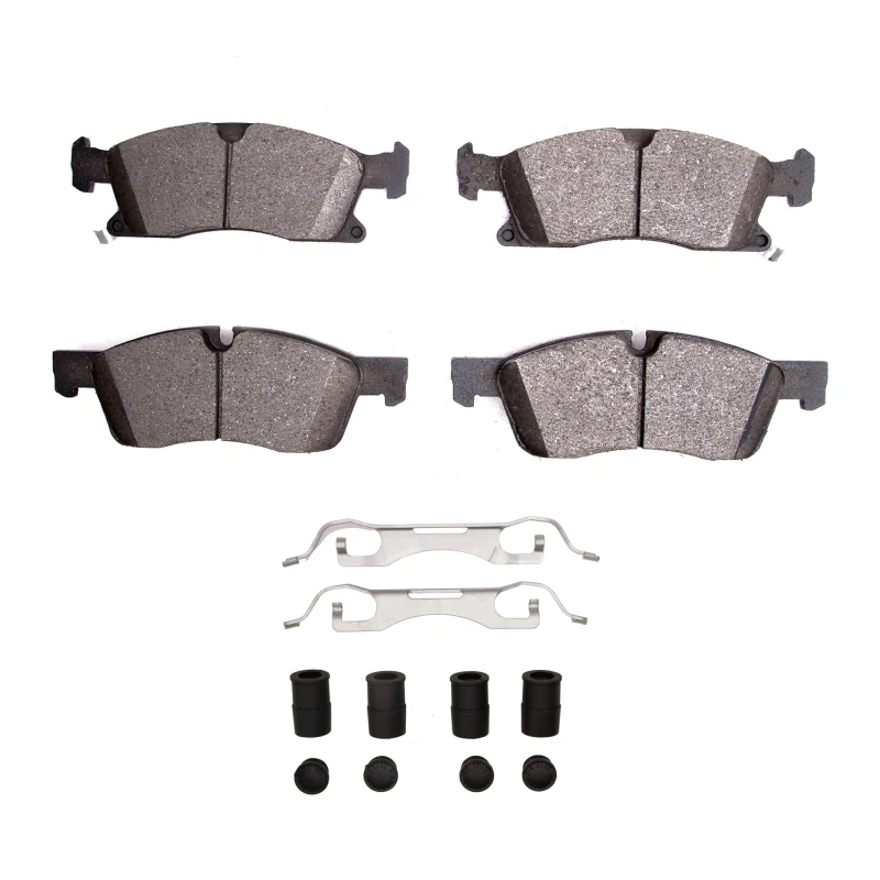 R1 11-22 Dodge Durango Front Euro Ceramic Pads & Hardware Kit