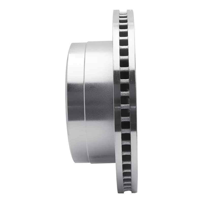 R1 11-22 Ford F-350 Super Duty 4WD Rear Right Drilled & Slotted Silver Brake Rotor - Image 3