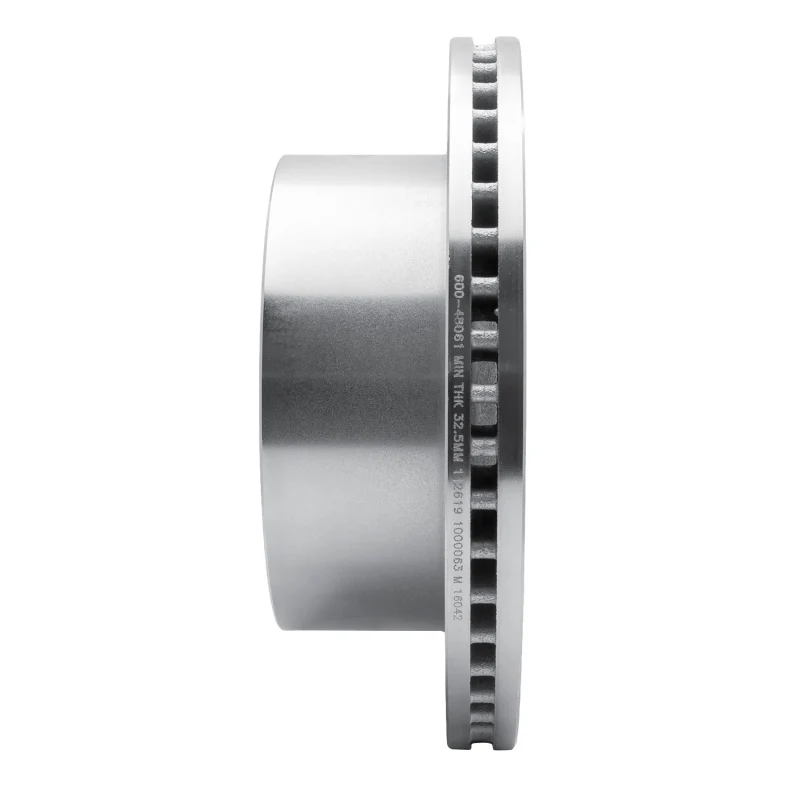 R1 11-25 Chevy Silverado 2500 HD/2500 HD Classic Rear Left Drilled & Slotted Silver Brake Rotor - Image 2