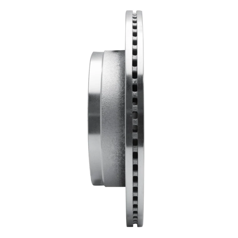R1 12-14 Ford F-150 4WD Rear Left Drilled & Slotted Silver Brake Rotor - Image 4