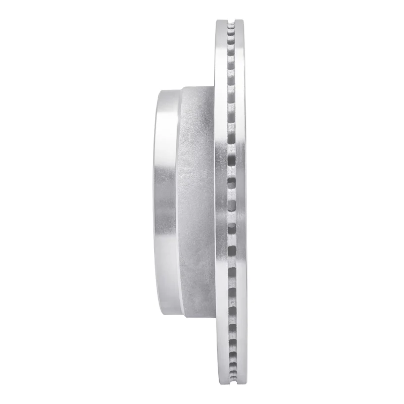 R1 12-14 Ford F-150 RWD Rear Right Drilled & Slotted Silver Brake Rotor - Image 3
