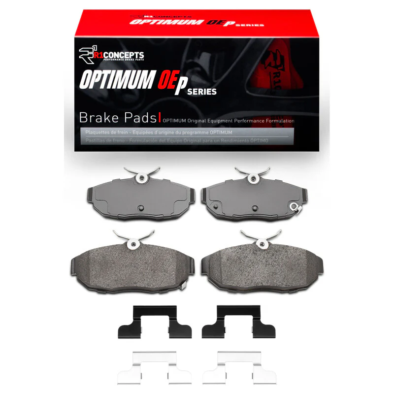 R1 12-14 Ford Mustang Rear Optimum OE Pads & Hardware Kit