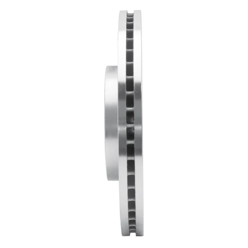 R1 12-16 Kia SportAGE (USA/Canada) Front Left Drilled & Slotted Silver Brake Rotor - Image 5