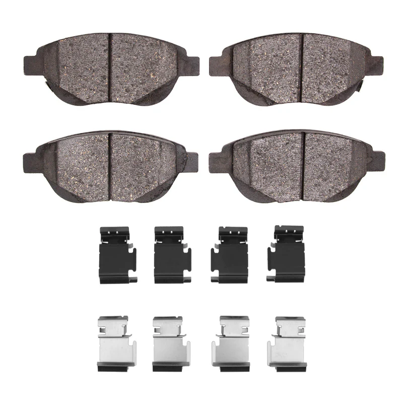 R1 12-19 Fiat 500 (USA/Canada) Front Euro Ceramic Pads & Hardware Kit