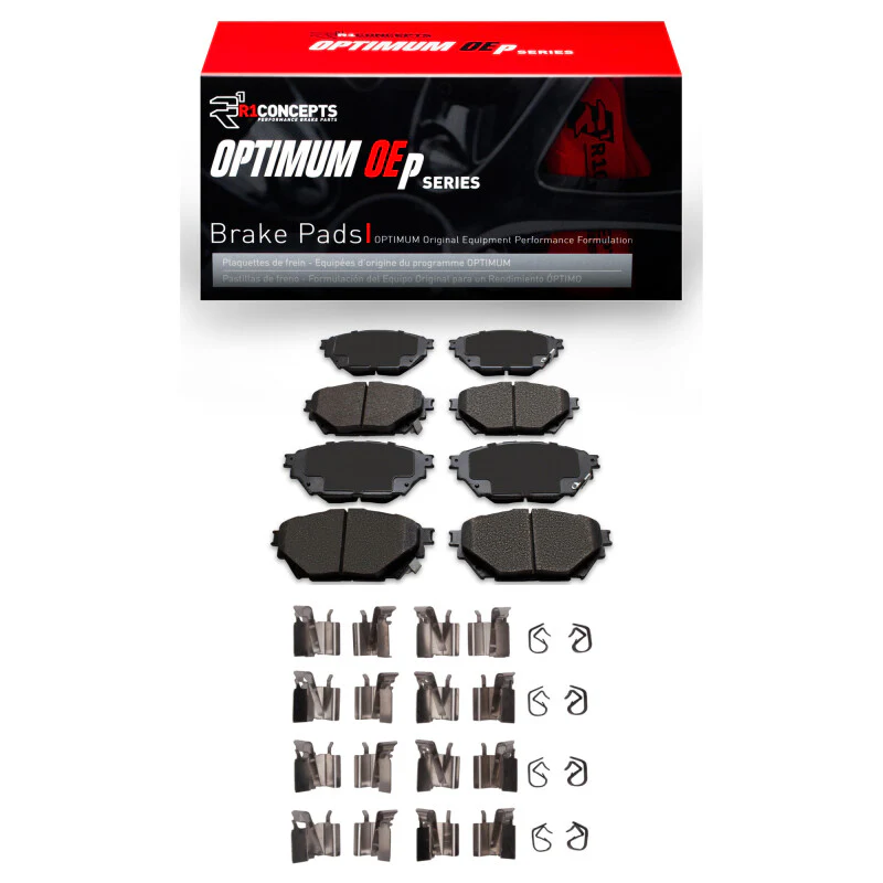 R1 12-20 Freightliner FL360 (Mexico) Front/Rear Optimum OE Pads & Hardware Kit