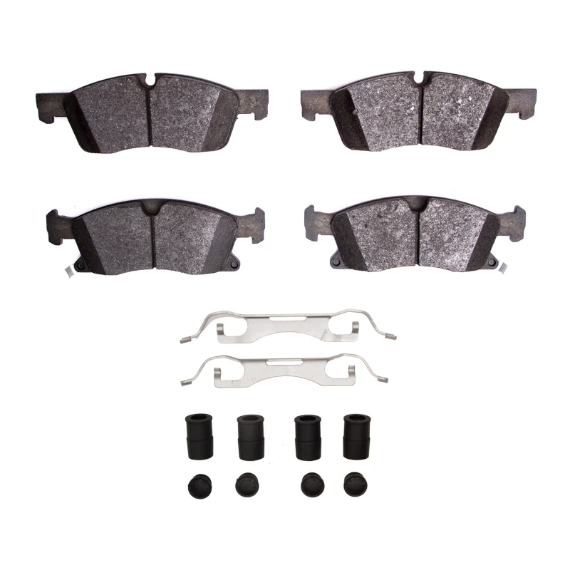 R1 12-25 Dodge Durango Front Euro Ceramic Pads & Hardware Kit