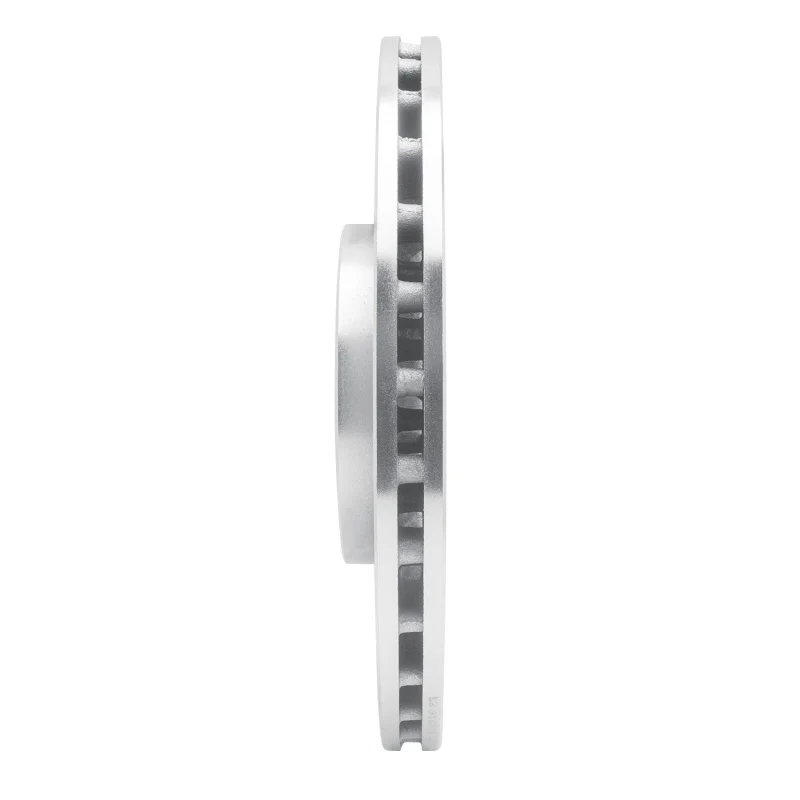R1 13-13 Mini Cooper (Excl Clubman) Front Right Drilled & Slotted Silver Brake Rotor - Image 4