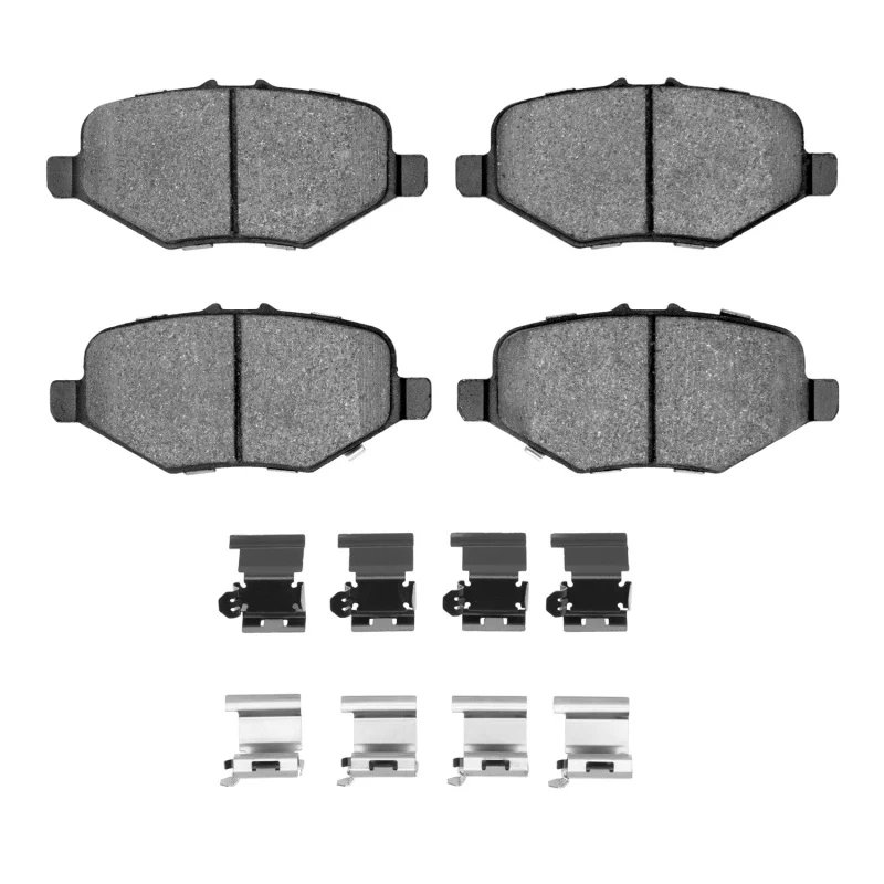 R1 13-19 Ford Taurus (Excl SHO) Rear Optimum OE Pads & Hardware Kit