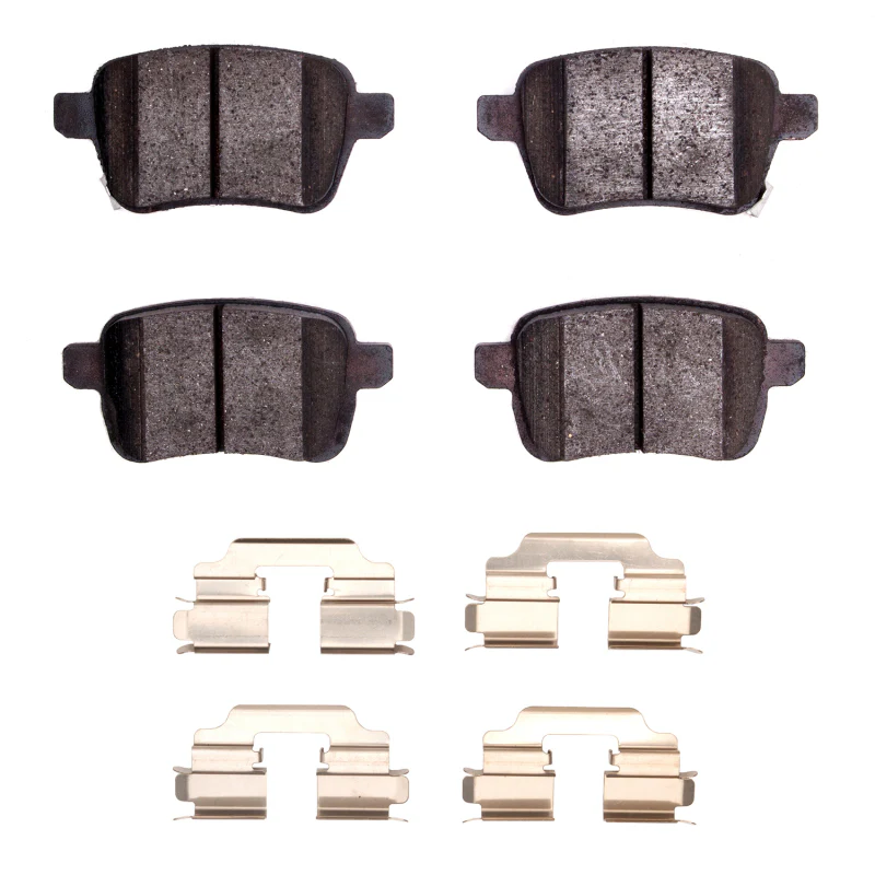 R1 14-19 Fiat 500L Rear Optimum OE Pads & Hardware Kit