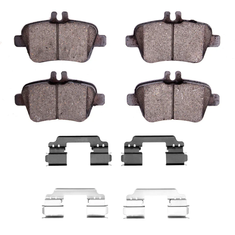 R1 14-19 Mercedes-Benz CLA250 Rear Euro Ceramic Pads & Hardware Kit