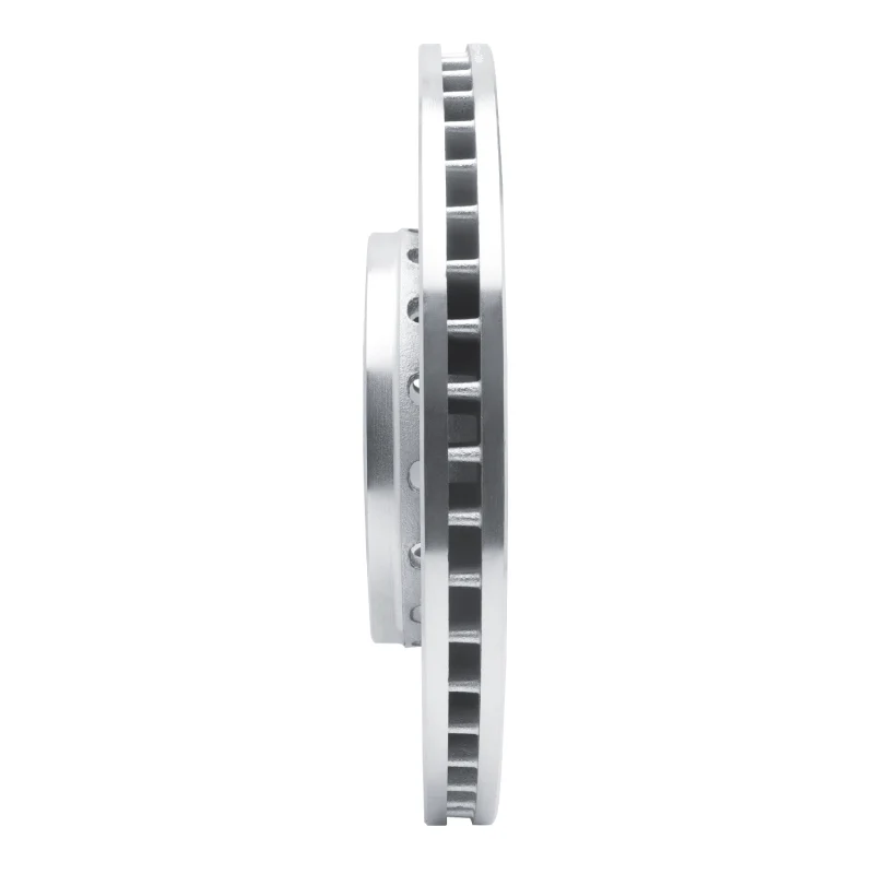 R1 14-23 Dodge Charger Front Right Drilled & Slotted Silver Brake Rotor - Image 4