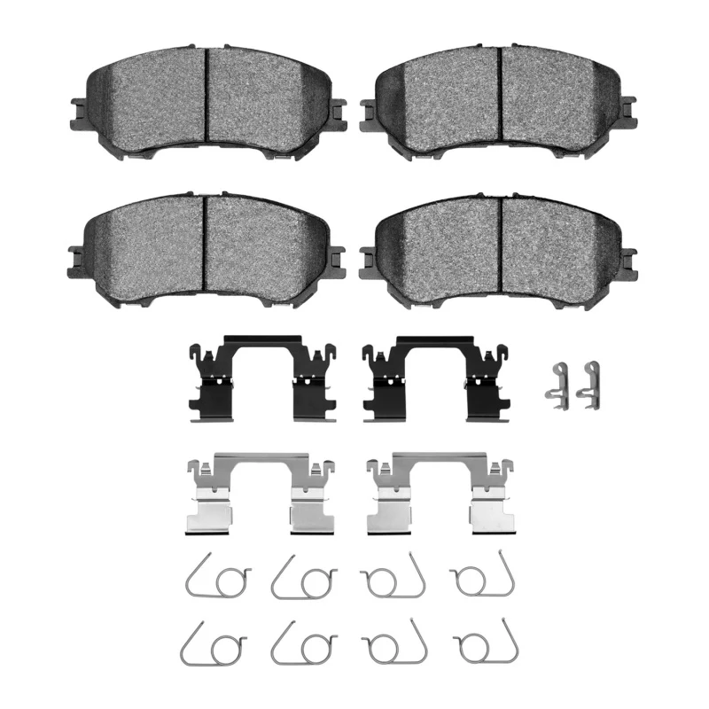 R1 14-23 Nissan Rogue Sport Front Euro Ceramic Pads & Hardware Kit