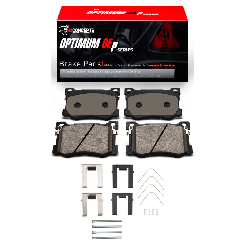 R1 15-20 Genesis G80 Front Optimum OE Brake Pads & Hardware Kit