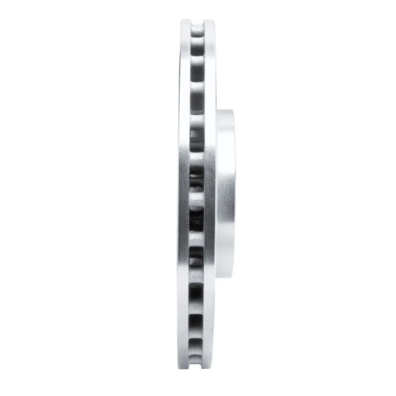 R1 15-22 Ram Promaster City Front Right Drilled & Slotted Silver Brake Rotor - Image 5