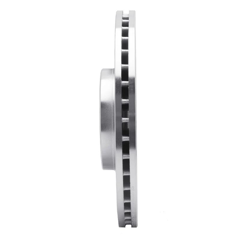 R1 16-17 Volvo XC60 Front Right Drilled & Slotted Silver Brake Rotor - Image 2