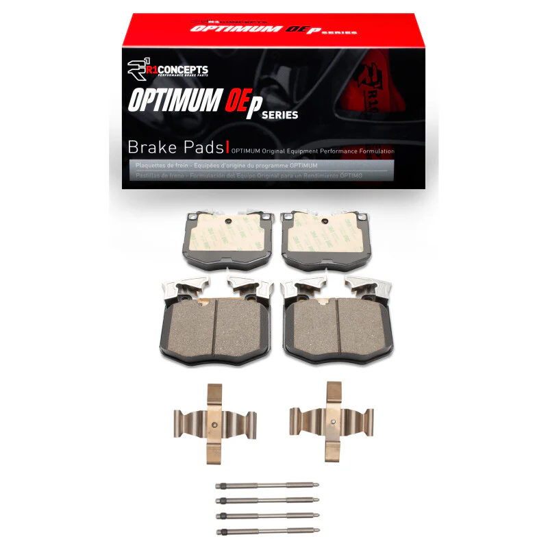 R1 16-22 BMW 540I xDrive Front Optimum OE Pads & Hardware Kit