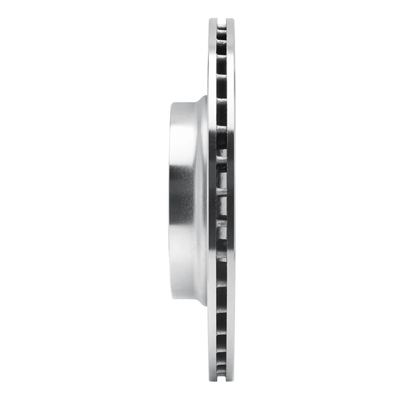 R1 16-26 BMW 228I xDrive Gran Coupe Rear Right Drilled & Slotted Silver Brake Rotor - Image 5