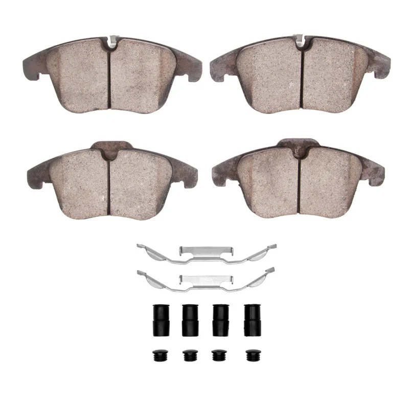 R1 17-19 Jaguar XE Front Euro Ceramic Pads & Hardware Kit