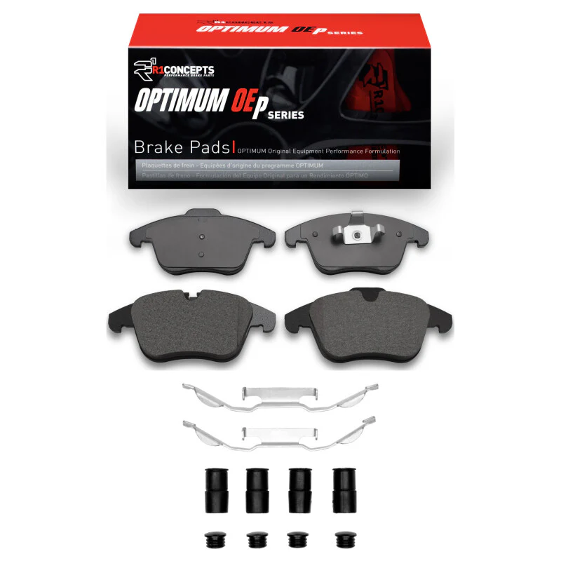 R1 17-19 Jaguar XE Front Optimum OE Pads & Hardware Kit