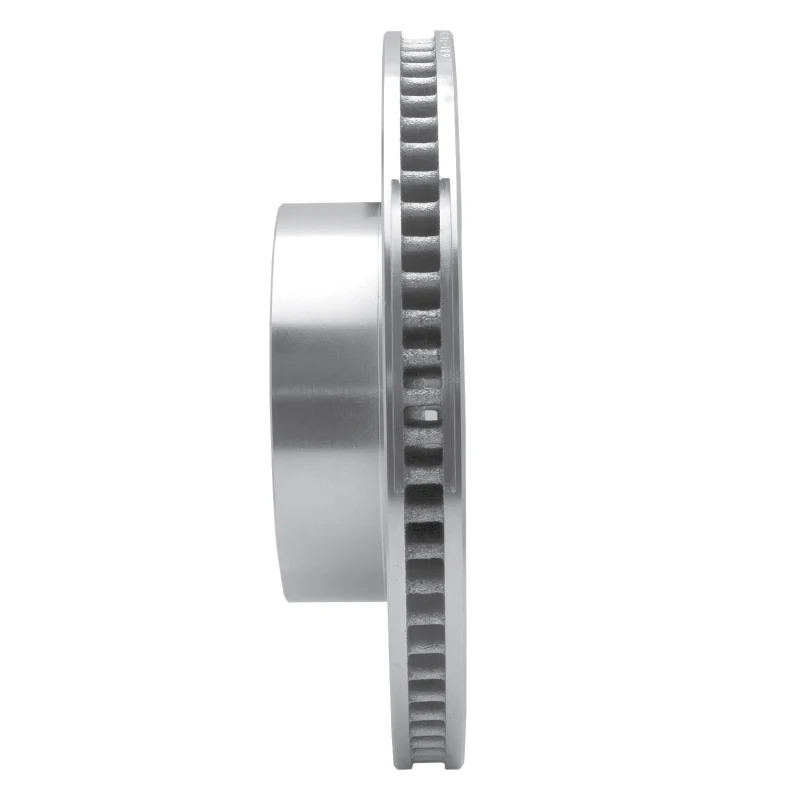 R1 17-21 Toyota Land Cruiser Front Left Drilled & Slotted Silver Brake Rotor - Image 5