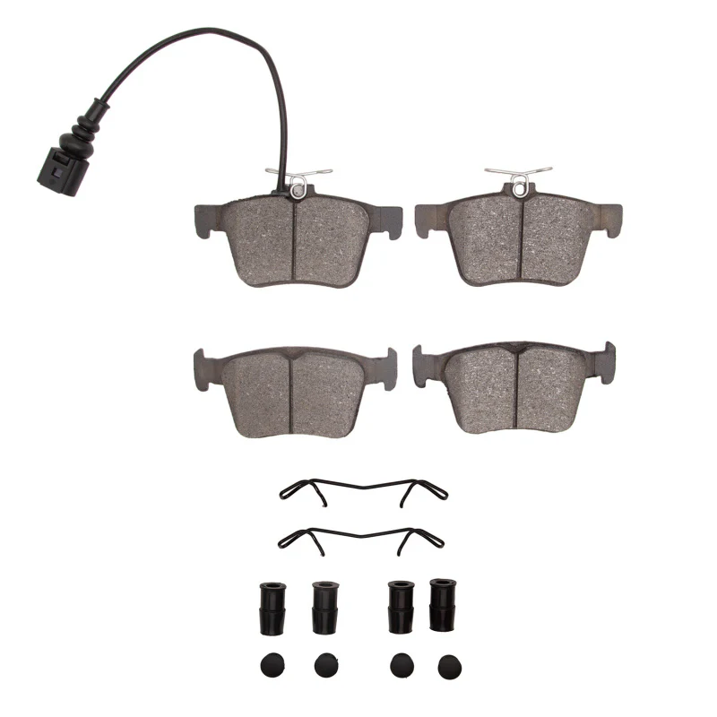 R1 17-22 Audi TT Quattro RS Rear Euro Ceramic Pads & Hardware Kit