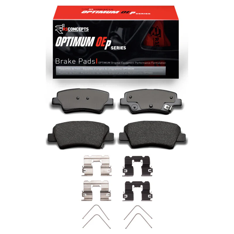 R1 18-20 Hyundai Elantra GT Rear Optimum OE Pads & Hardware Kit