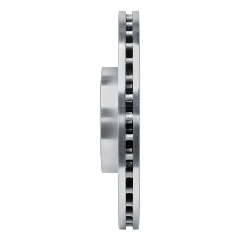 R1 18-24 Land Rover Range Rover Front Left Drilled & Slotted Silver Brake Rotor - Image 5