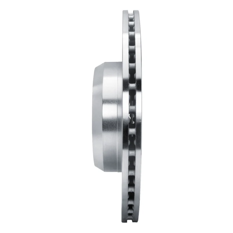 R1 18-25 BMW Z4 Front Left Drilled & Slotted Silver Brake Rotor - Image 5